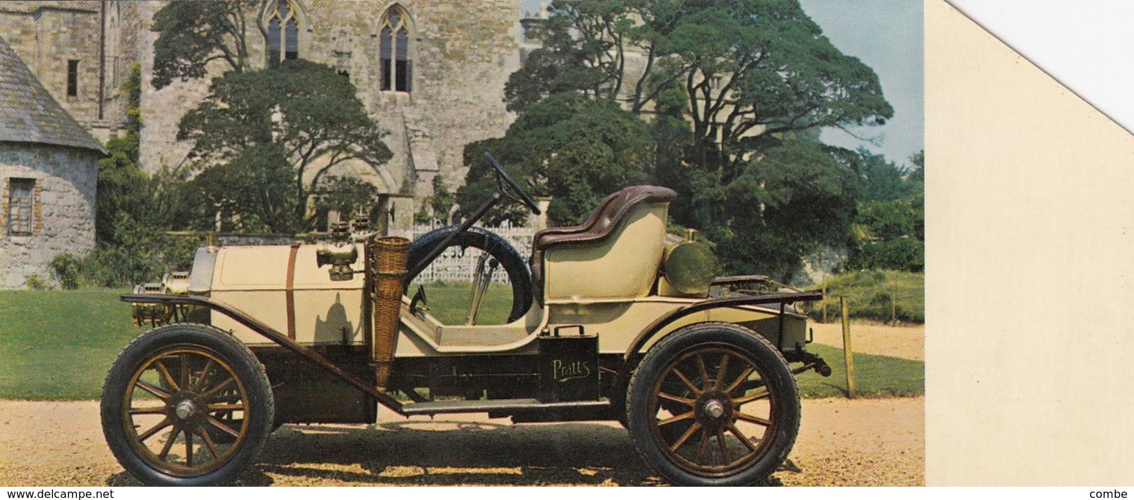 FICHE RALLY DES ANCETRES AUTOMOBILE  HUMBER 1909 - Publicités