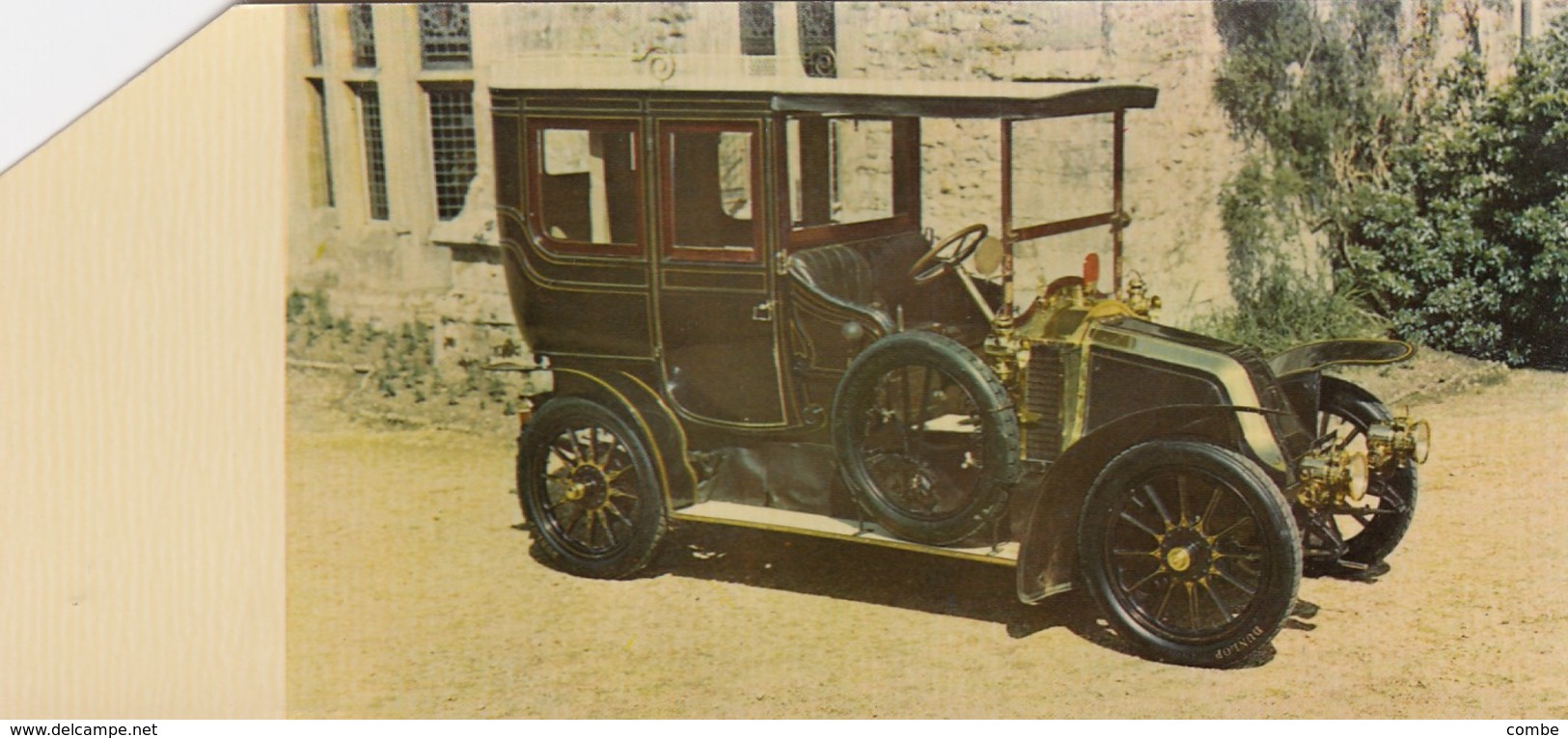 FICHE RALLY DES ANCETRES AUTOMOBILE  RENAULT 10  1906 - Publicités