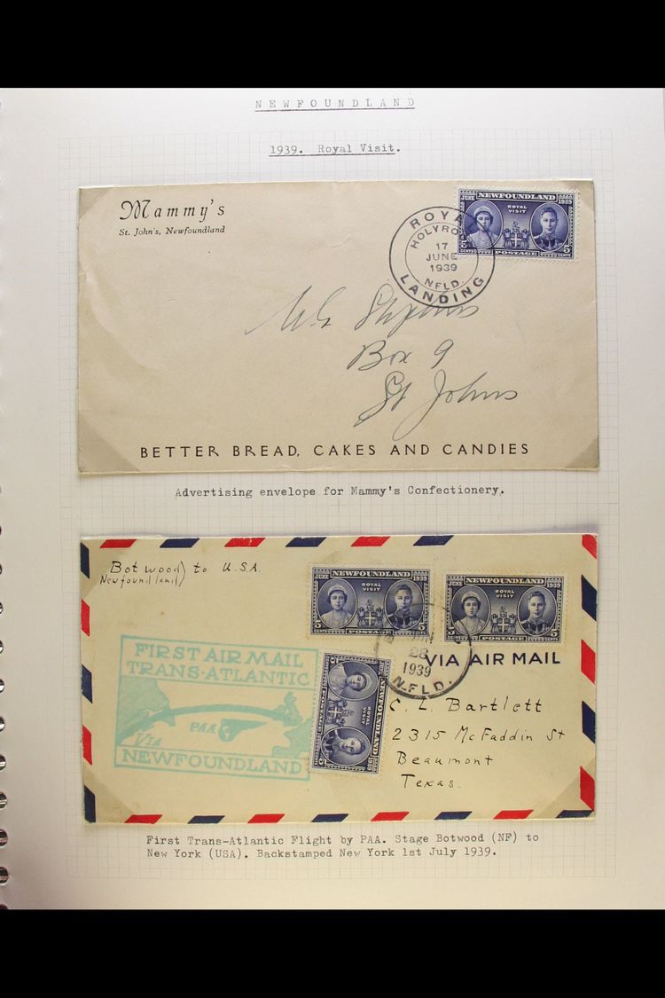 KING GEORGE VI COVERS AND STAMPS COLLECTION  British Empire 1937-49 Lovely Clean Collection Of Covers And Stamps (mostly - Other & Unclassified