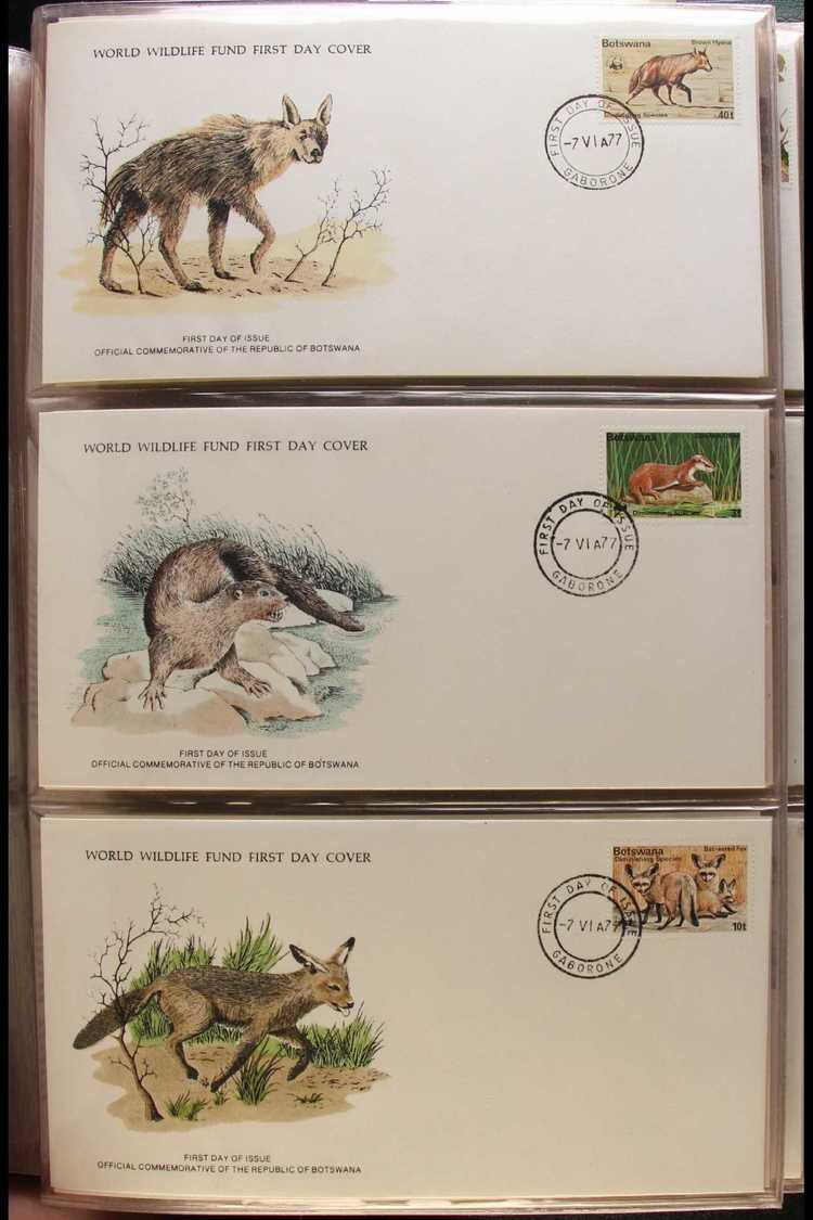 ANIMALS  1976-1978 'The Official Collection Of World Wildlife First Day Covers' - Complete World Collection Of Special I - Other & Unclassified