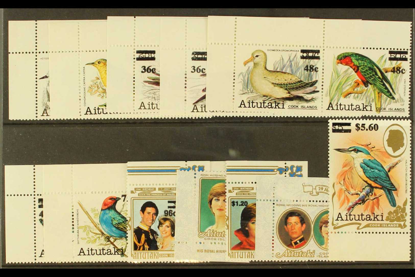 1983  Surcharged Complete Set, SG 447/65, Never Hinged Mint (19 Stamps) For More Images, Please Visit Http://www.sandafa - Other & Unclassified