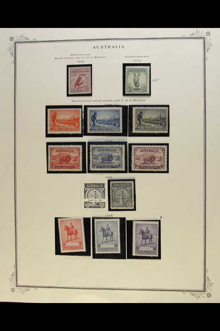 1927-1952 ATTRACTIVE COMPREHENSIVE FINE/VERY FINE MINT COLLECTION  With Many 'extras' In Hingeless Mounts On Leaves, Som - Other & Unclassified