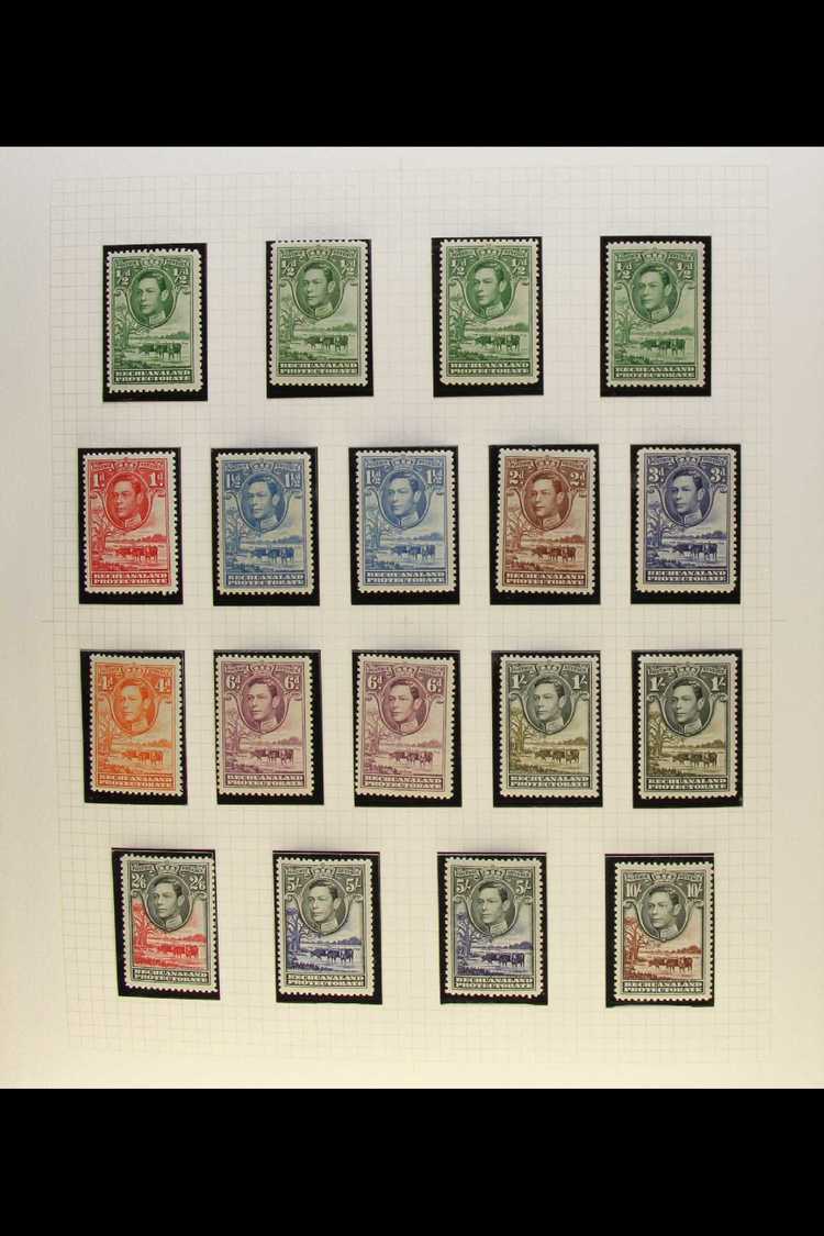 1937-51 MINT KGVI COLLECTION WITH "EXTRAS"  A Complete "Basic" Collection With Much Being Never Hinged. Includes 1938-52 - Other & Unclassified