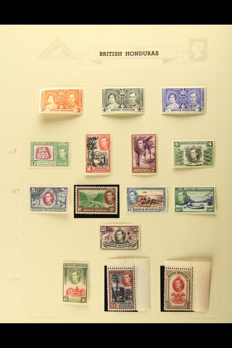 1935-1967 ATTRACTIVE ORIGINAL COLLECTION  On Album Pages, Mint And Used, Very Fine Condition Throughout. Note 1935 Jubil - Other & Unclassified