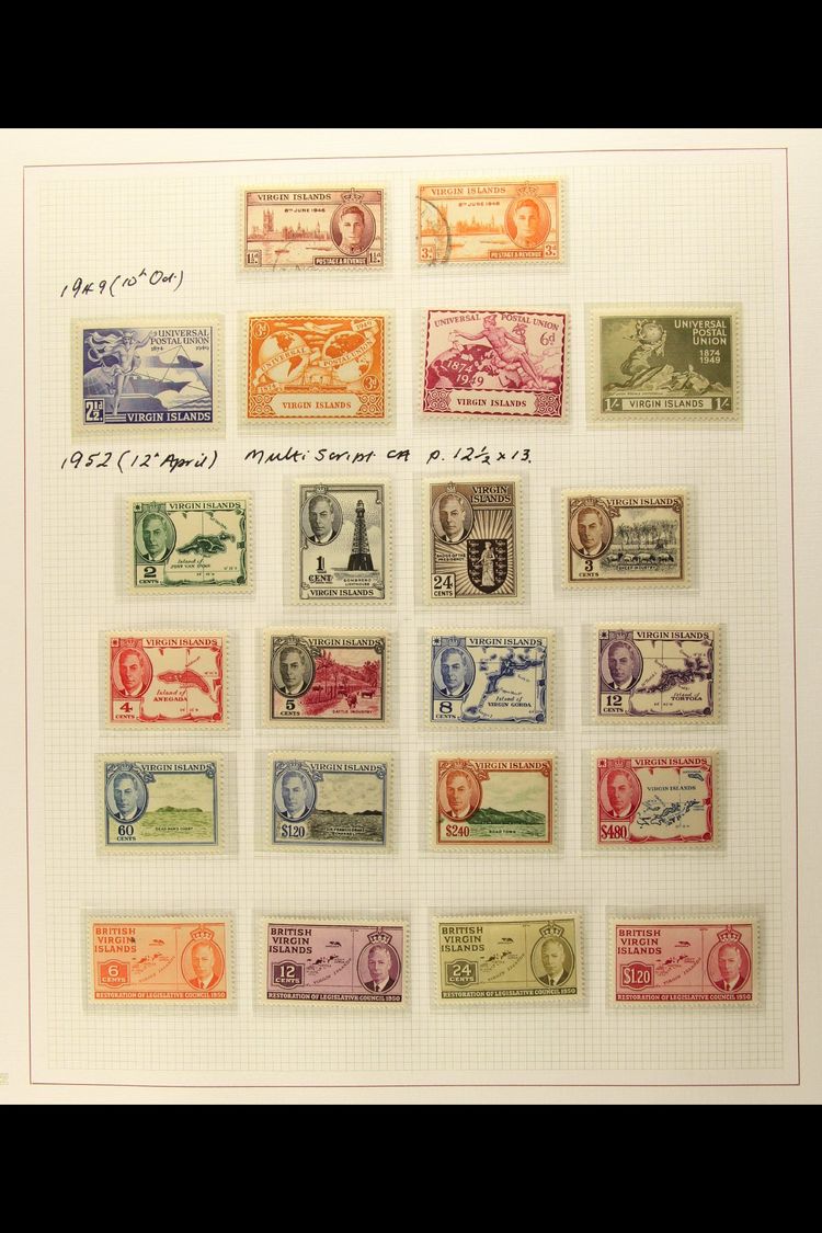 1879-1980 MINT AND USED COLLECTION  Starts With 1879-80 1d Emerald-green (unused), Then Continues With 1887-89 1d And 2½ - Other & Unclassified