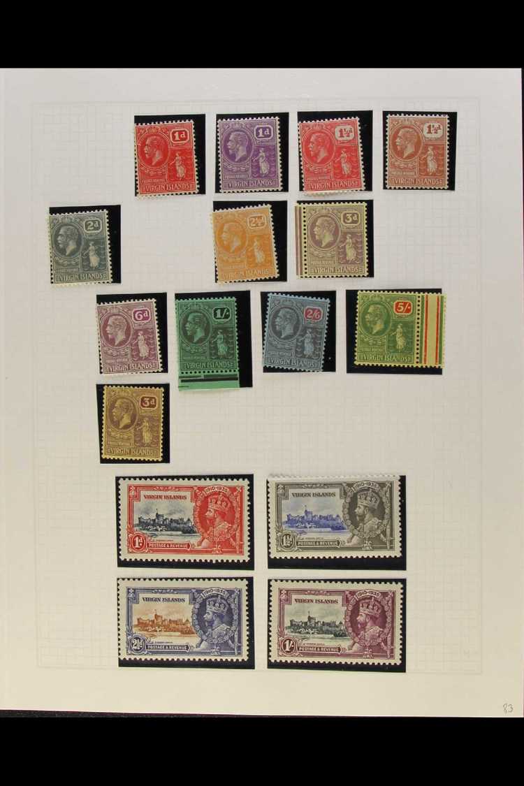 1913-1951 VERY FINE MINT  All Different Collection. Includes 1922-28 Definitives Range To 5s, 1935 Jubilee Set, 1938-47 - Other & Unclassified