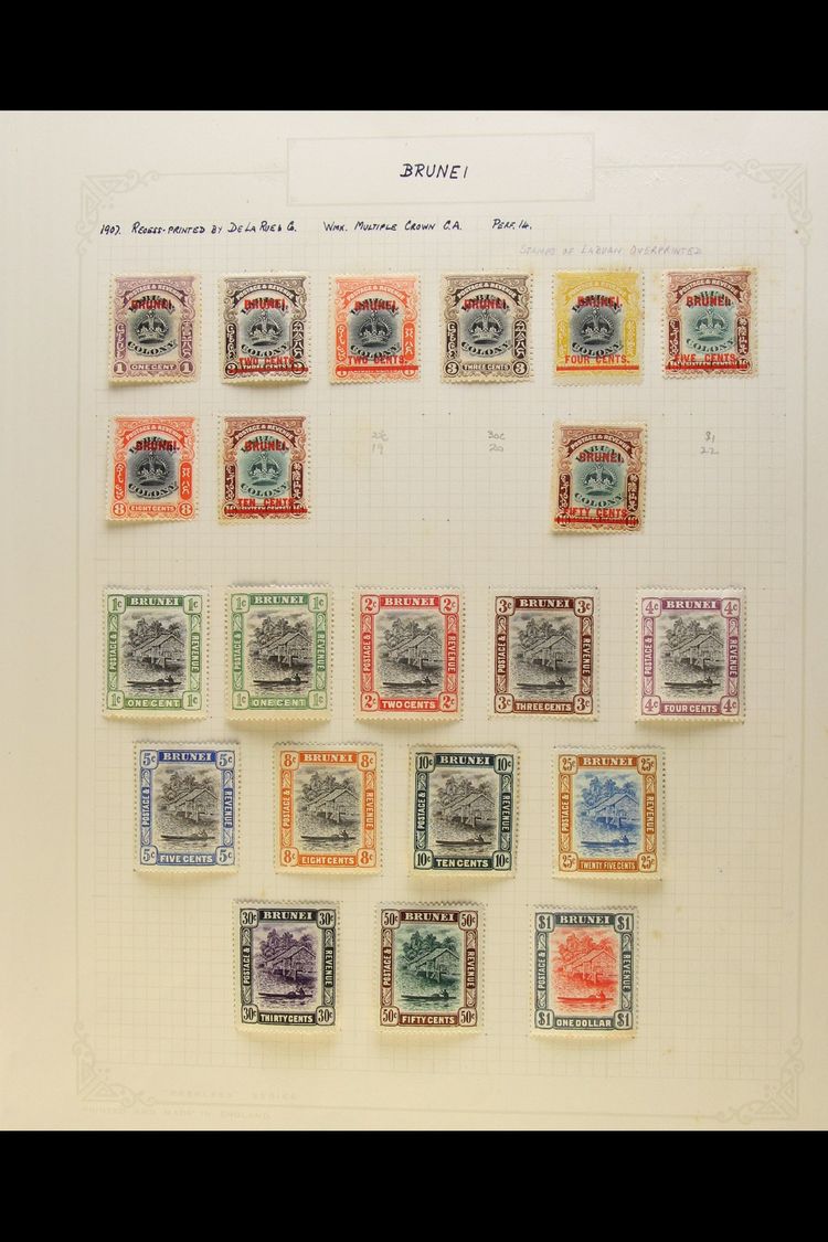 1906-66 ALL DIFFERENT MINT COLLECTION  An Attractive Collection Which Includes 1906 Overprints On Labuan Set To 10c On 1 - Other & Unclassified