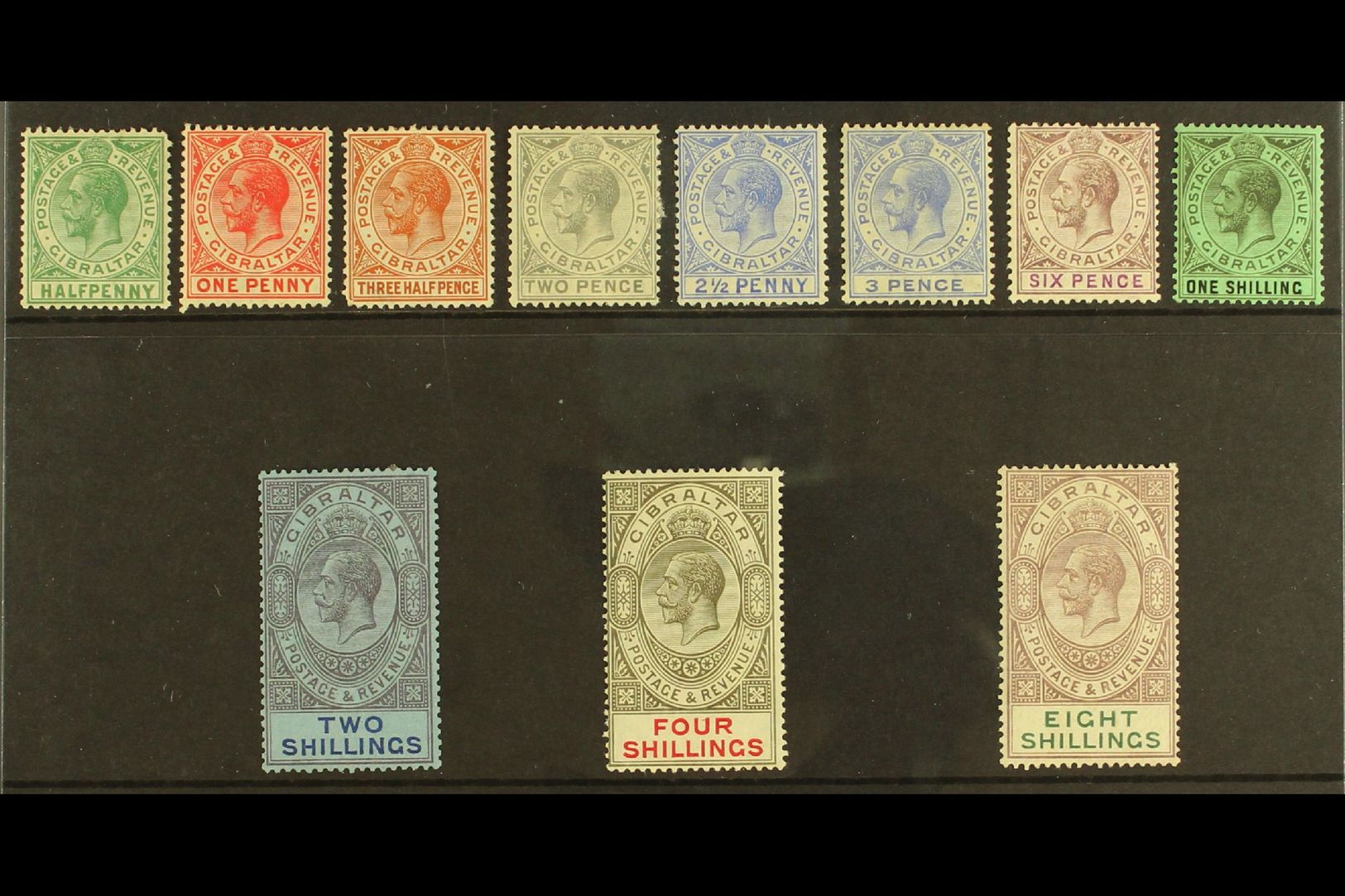 1921-27  Complete Definitive Set, SG 89/101, Very Fine Mint (11 Stamps) For More Images, Please Visit Http://www.sandafa - Other & Unclassified