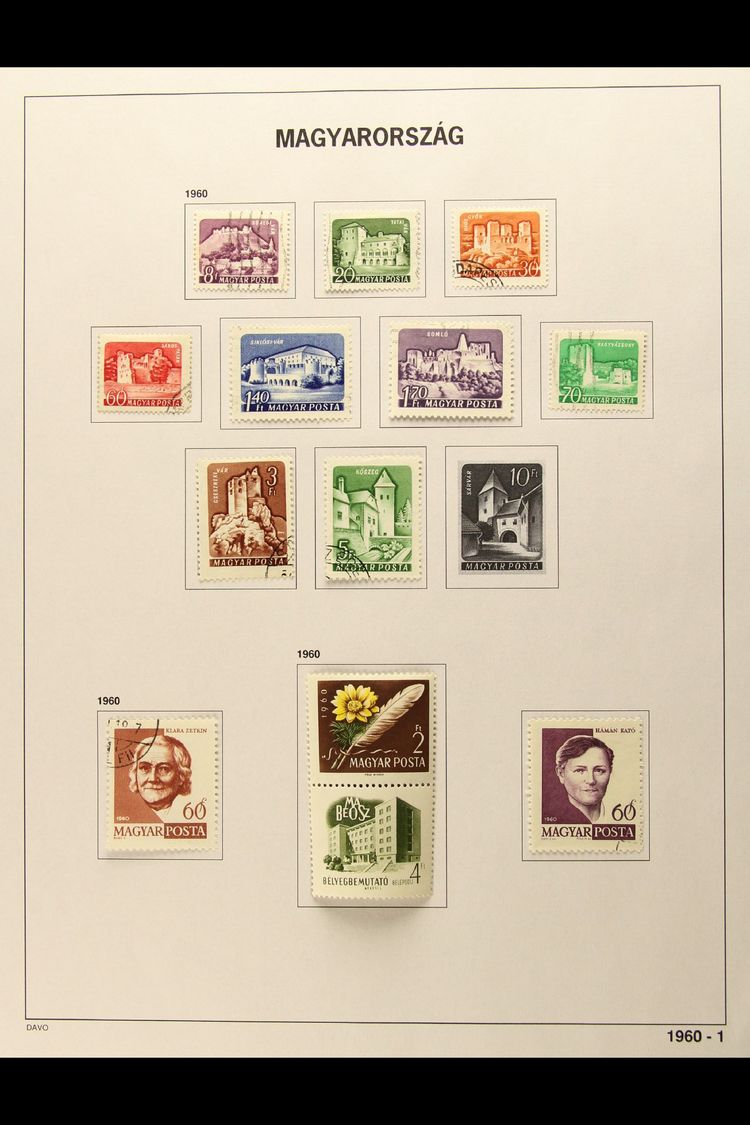 1960-69 ALL DIFFERENT MINT AND USED COLLECTION  On Printed Pages. A Highly Complete For The Decade With Some "additional - Other & Unclassified