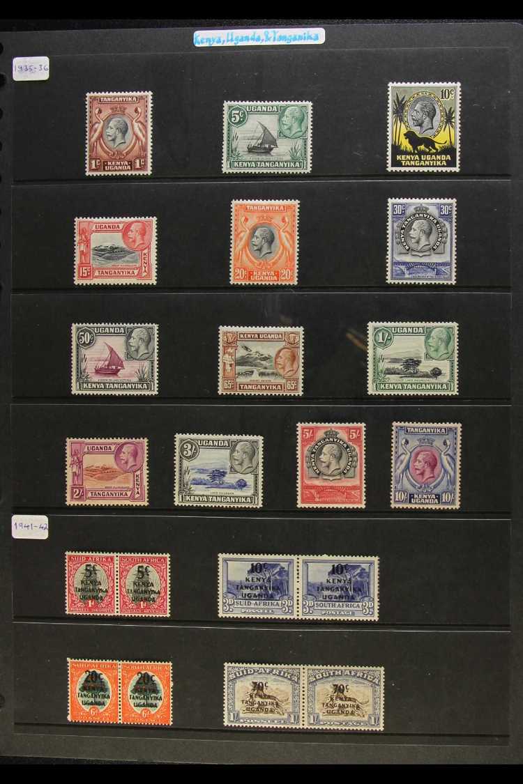 1935-1952 FINE MINT COLLECTION  On Stock Pages, All Different, Inc 1935-37 Pictorials Set To 10s (this With Spots On Gum - Other & Unclassified