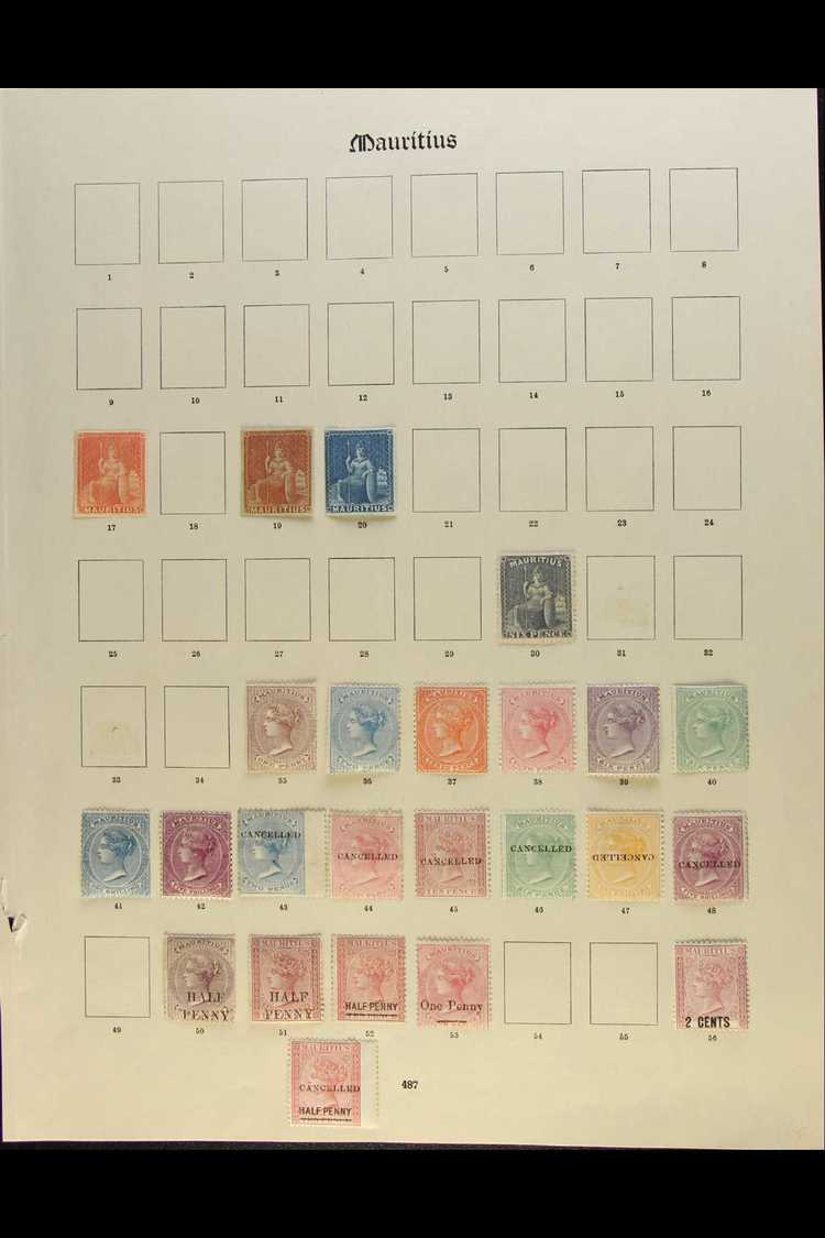 1858-1904 ATTRACTIVE MINT COLLECTION  On Pages, ALL DIFFERENT, Inc 1858-62 6d Vermilion, 1862 6d Unused, 1863-72 Set To - Other & Unclassified