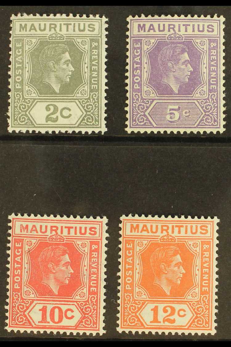 1938-49  2c, 5c, 10c & 12c Perf 15x14 Complete Set, SG 252a, 255b, 256c & 257a (MP 13/16), Very Fine Mint, Fresh. (4 Sta - Other & Unclassified