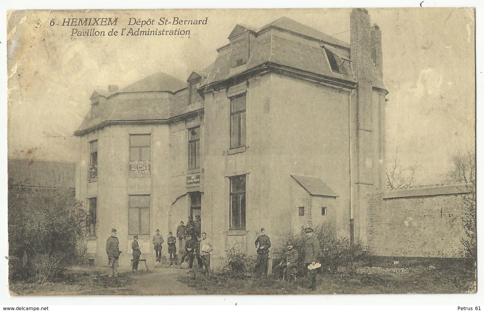 Hemiksem - Hemixem - Dépôt St. Bernard. L'Administration 1924 - Hemiksem