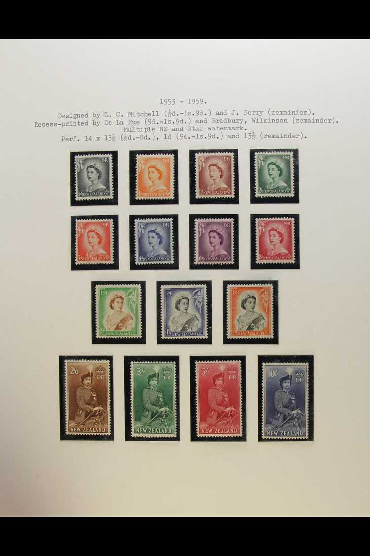 1898-1966 EXTENSIVE MINT / NHM COLLECTION  Presented In Two Albums With A Degree Of Specialization, Either In Mounts Or - Other & Unclassified