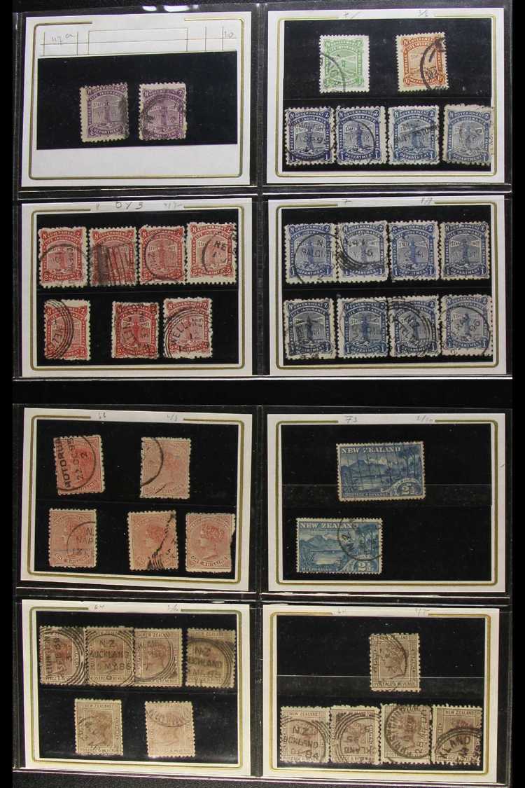 QV - KEVII ACCUMULATION  Ex-dealer Stock Of Mostly Used Stamps, Includes A Few Perf Chalons With 2d Black Reprint, 1874- - Other & Unclassified