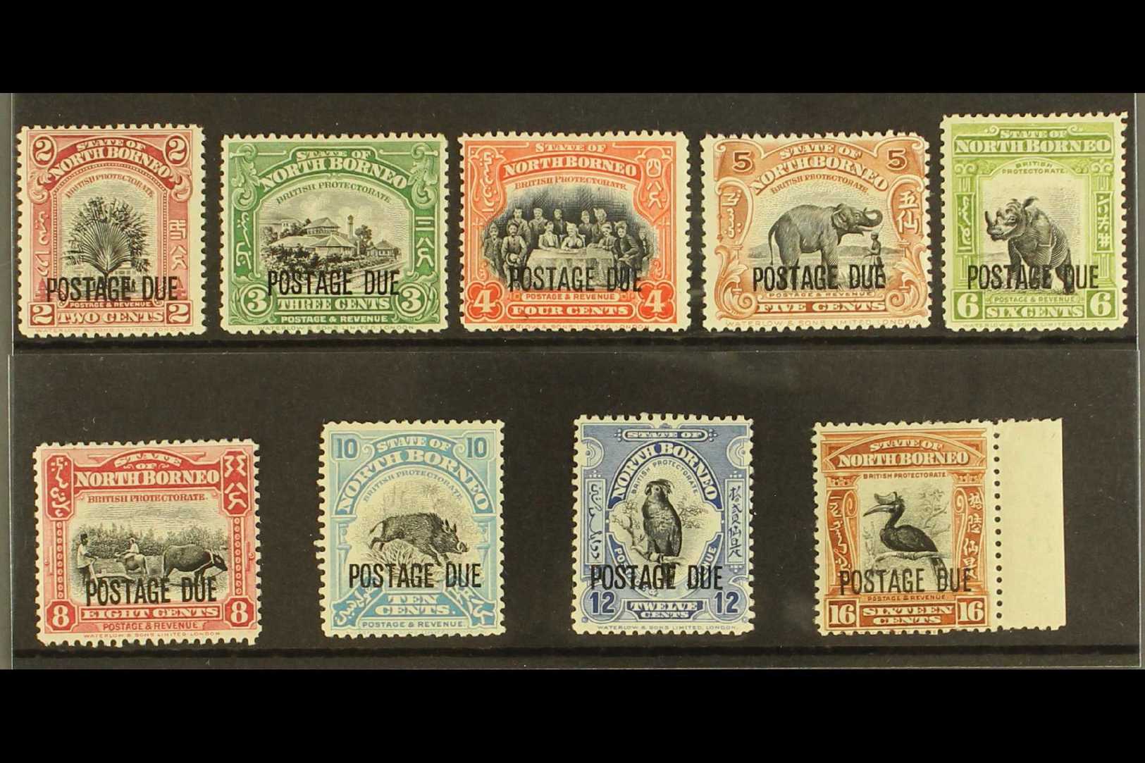 POSTAGE DUE  1930-38 Perf 12½ Complete Set, SG D76/84, Fresh Mint, The 6c & 10c Each With Small Hinge Thin. (9 Stamps) F - Other & Unclassified