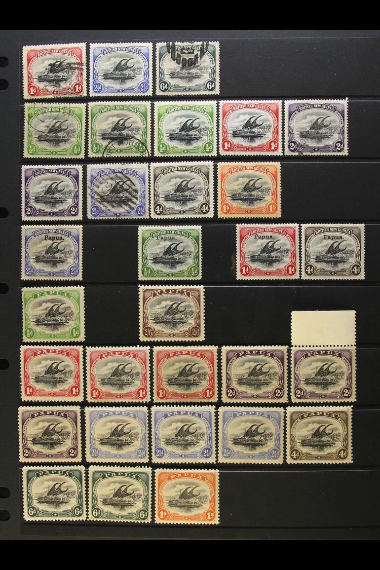 1901-1941 COLLECTION  On Stock Pages, Mint & Used, Inc 1901-05 Wmk Horizontal 2½d Mint And 1d & 6d Used And Wmk Vertical - Other & Unclassified