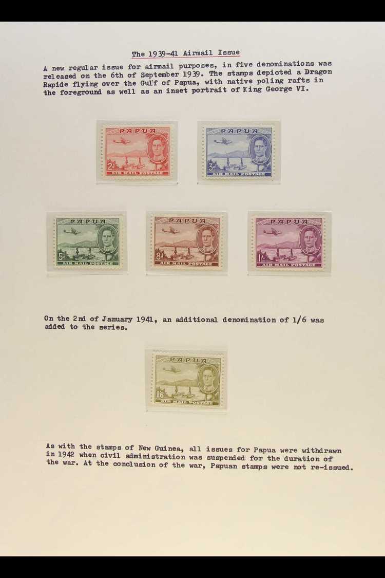 1934-41 MINT COLLECTION  Written Up On Album Pages, Includes 1934 50th Anniv Set Plus 1d Pair On Illustrated FDC, 1935 J - Other & Unclassified