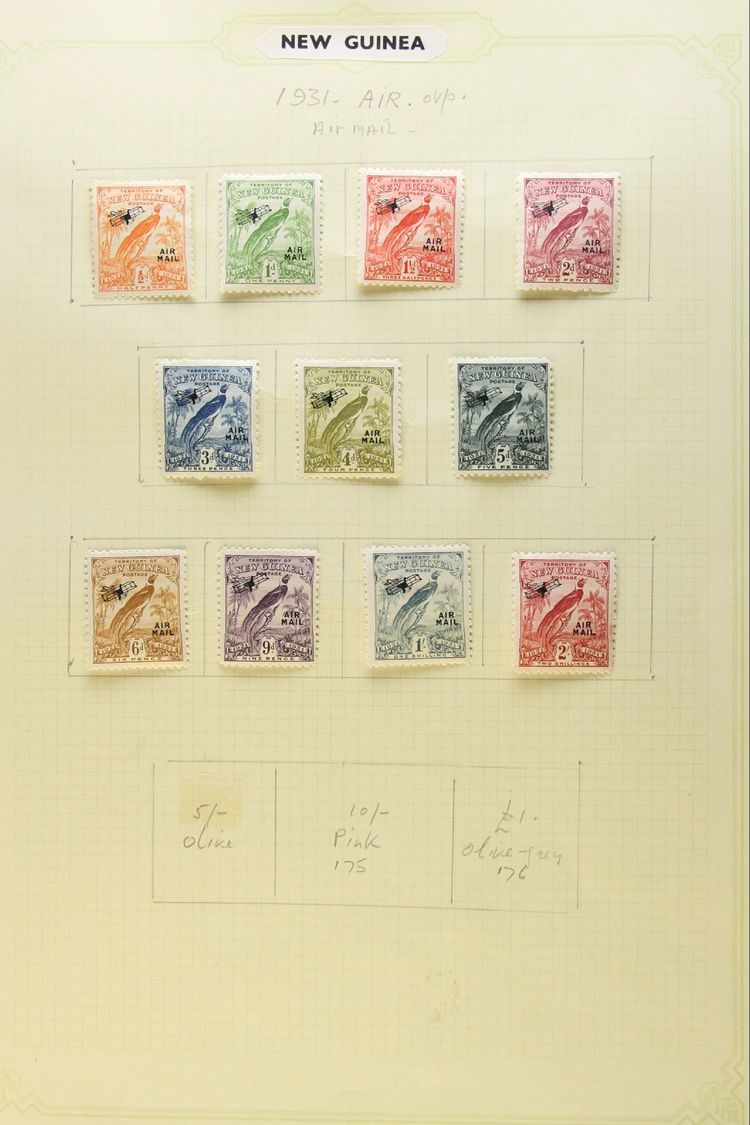 1925-1932 FINE MINT COLLECTION  On Leaves, ALL DIFFERENT, Inc 1931 Set To 6d, 1931 Air Opts Set To 2s, 1932-34 Set To 2s - Other & Unclassified