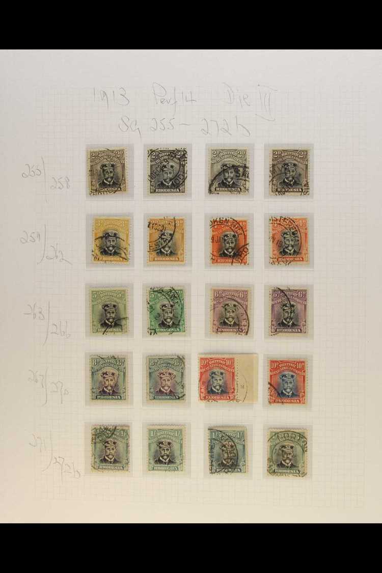 1913 - 1924 ADMIRALS  VERY FINE USED SEMI- SPECIALIZED COLLECTION. A Beautiful Collection Of Stamps Identified And Displ - Other & Unclassified