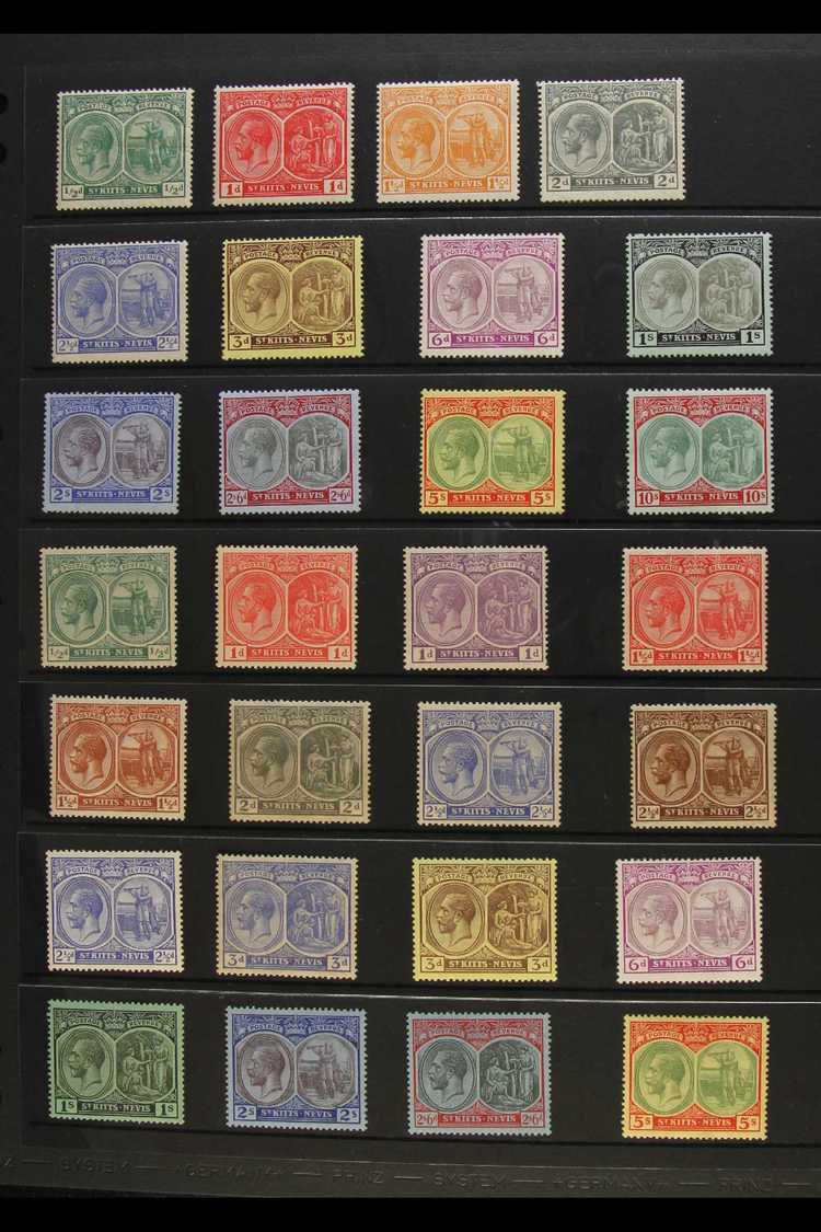 1920-35 MINT KGV COLLECTION  A Useful Range Presented On A Pair Of Stock Pages That Includes 1920-22 MCA Wmk Set To 10s, - Other & Unclassified