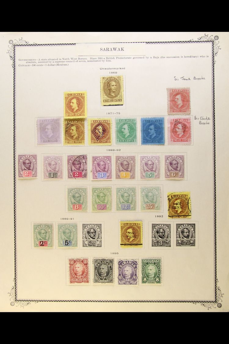 1869-1959 MINT AND USED COLLECTION  On Album Pages, A Few Faults But Mainly Fine Condition. Note 1869 3c Unused, 1875 Se - Other & Unclassified