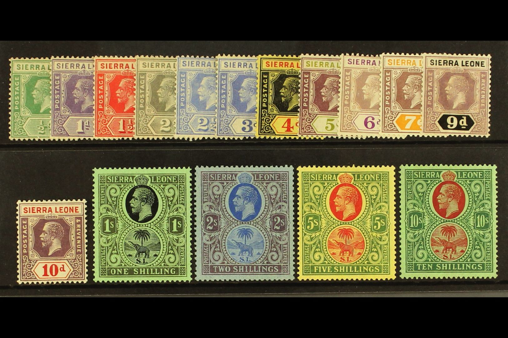 1921-27  Wmk Mult Script CA Set Complete, SG 131/46, Very Fine Mint (16 Stamps) For More Images, Please Visit Http://www - Other & Unclassified