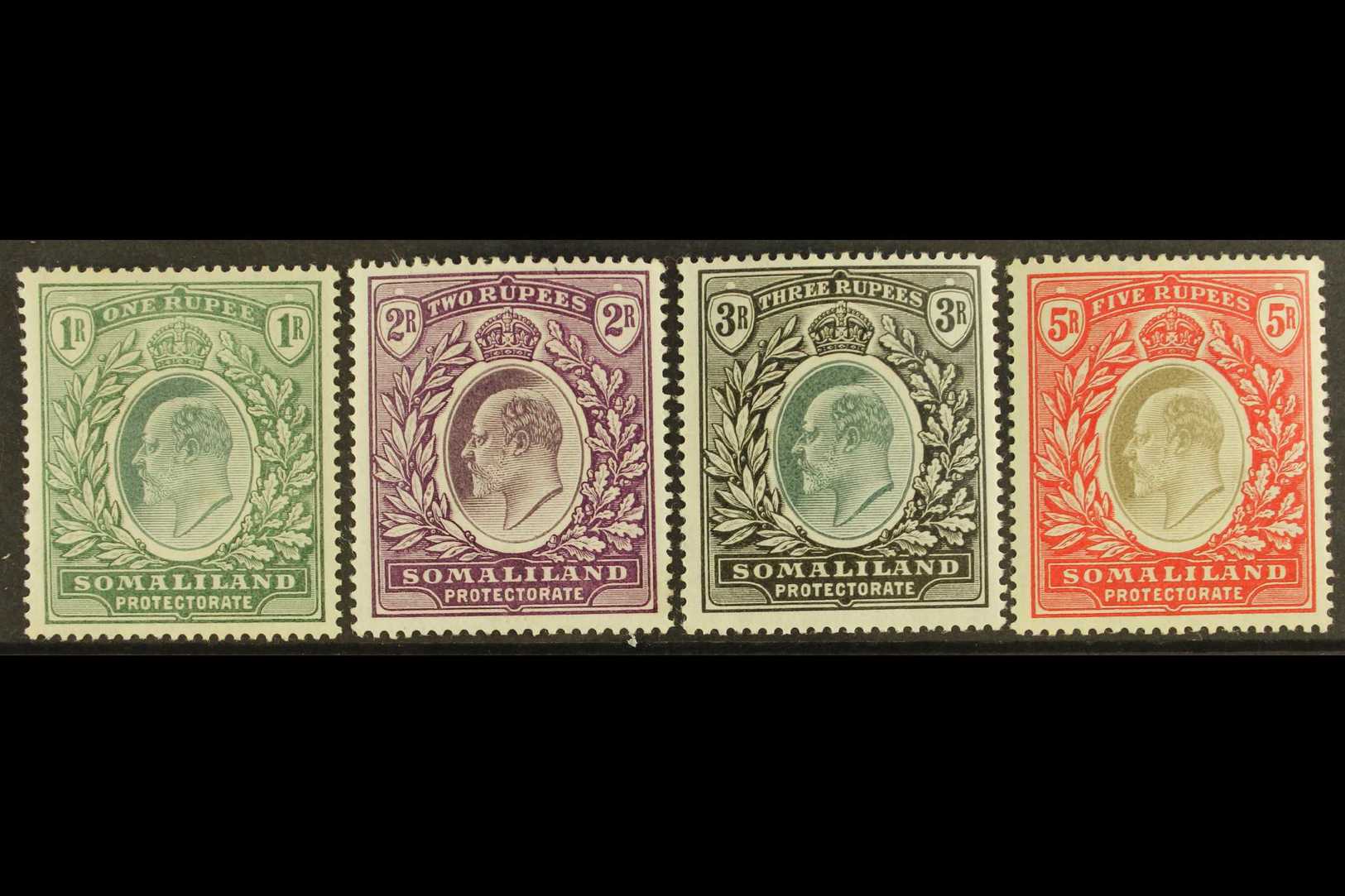 1904  1r, 2r, 3r, And 5r Definitive Top Values, SG 41/44, Very Fine Mint. (4 Stamps) For More Images, Please Visit Http: - Other & Unclassified