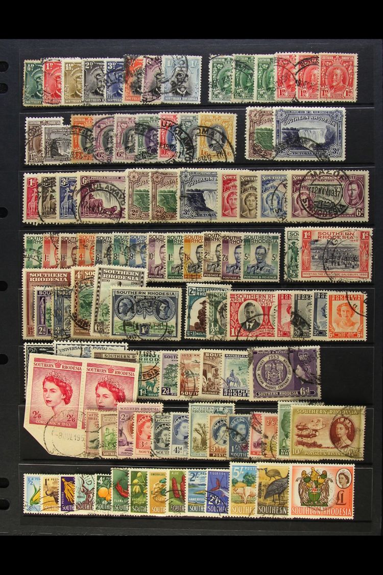 1924-64 FINE USED COLLECTION  Incl. 1924 To 1s, 1931-37 To 1s6d, 1935 Jubilee Set, KGVI Complete, 1953 Set To 10s, 1964 - Other & Unclassified