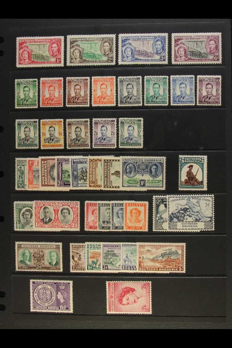 1937-64 COMPLETE FINE MINT COLLECTION  Includes 1937 Coronation Set, 1937 Definitive Set, 1940 Jubilee Set, 1953 Rhodes - Other & Unclassified