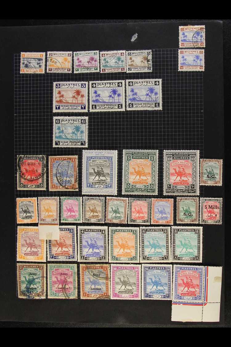 1897-1954 MINT & USED COLLECTION  Includes A Good Range Of Camel Postman Issues To 20pi Mint Or Used, 1931-7 All Values - Other & Unclassified