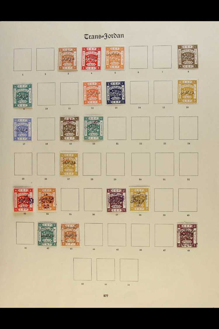 1920-25 FINE MINT COLLECTION  An Attractive Collection Presented On Printed Pages. All Different & Includes 1920 Range T - Other & Unclassified