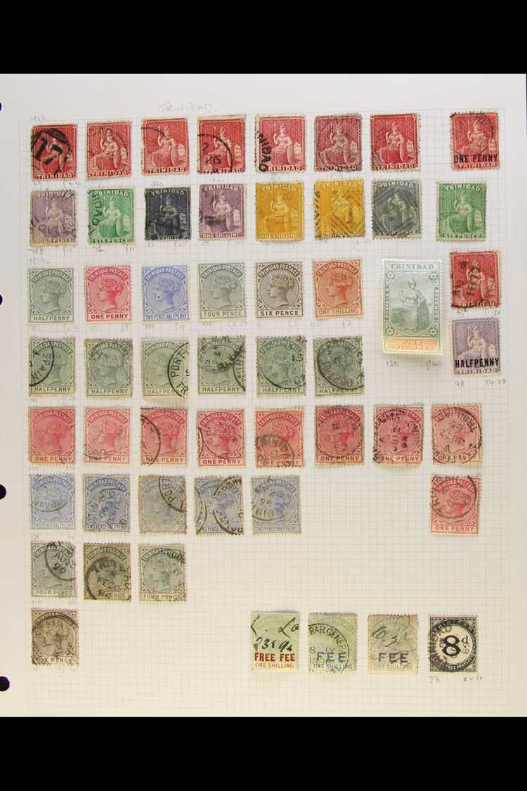 1863-2000 EXTENSIVE COLLECTION  A Mint & Used Collection Presented In An Album, Often Duplicated Ranges With TRINIDAD QV - Other & Unclassified