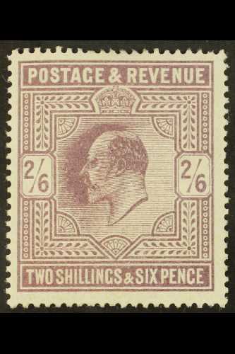 1911-13  2s6d Dull Grey-purple Somerset House, SG 315, Lightly Hinged Mint. Fresh And Attractive. For More Images, Pleas - Other & Unclassified