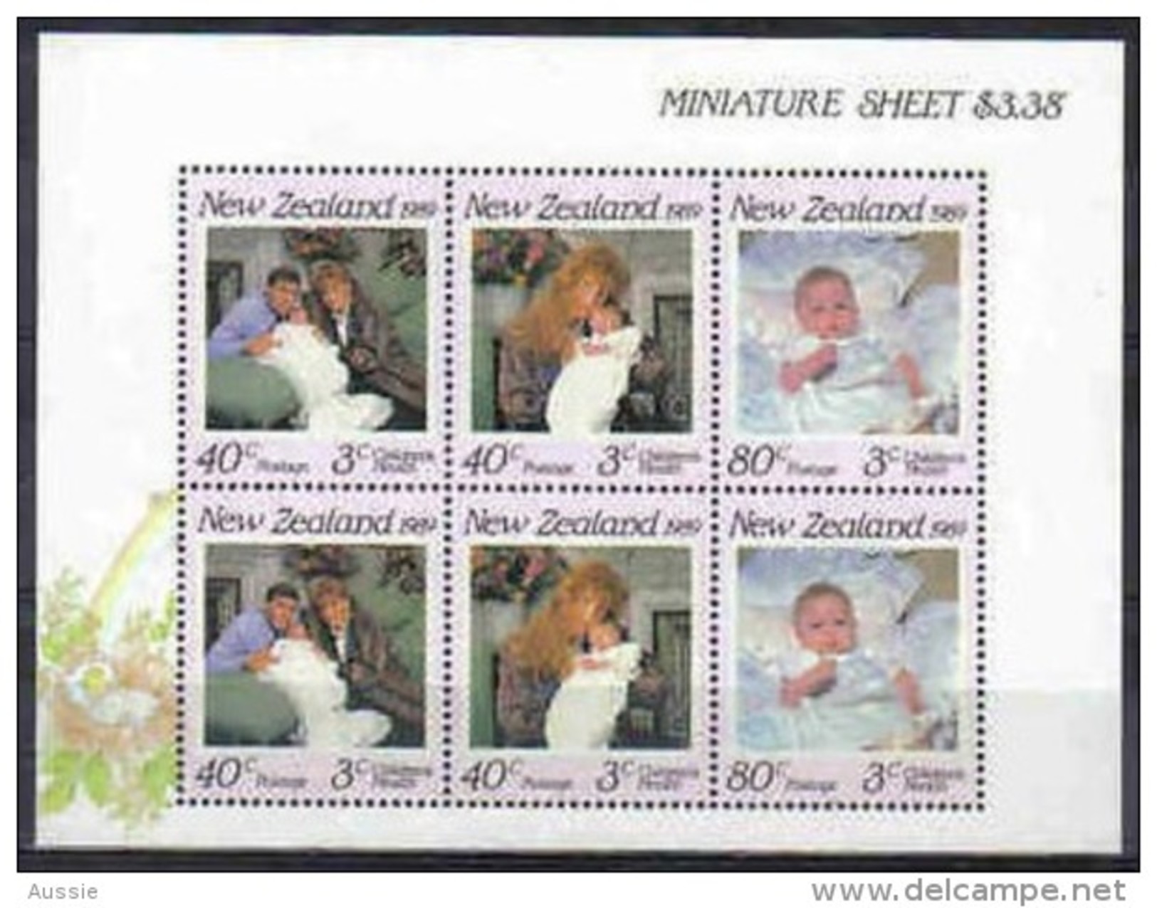 Nouvelle-Zelande New Zealand 1989 Yvertn° Bloc 67 *** MNH Cote 11 Euro - Blocs-feuillets