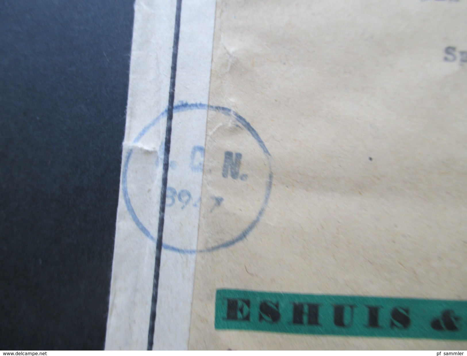 Niederlande 1944 / 46 ?! Zensurpost Opened By Allied Censorship (Neth.) L 2362;46. Zensurstempel: A.C. N. - Briefe U. Dokumente