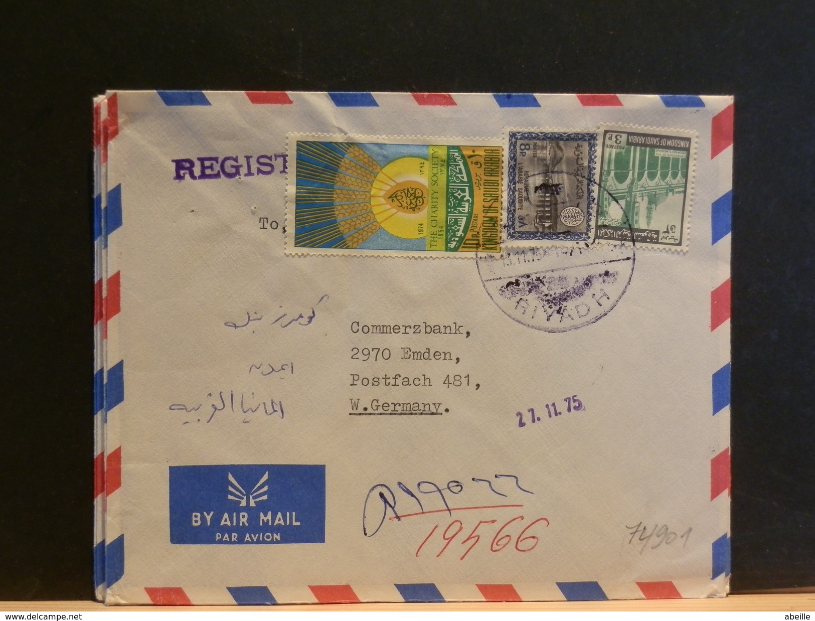 72/901    REG.  LETTER SAUDI ARABIA - Arabie Saoudite