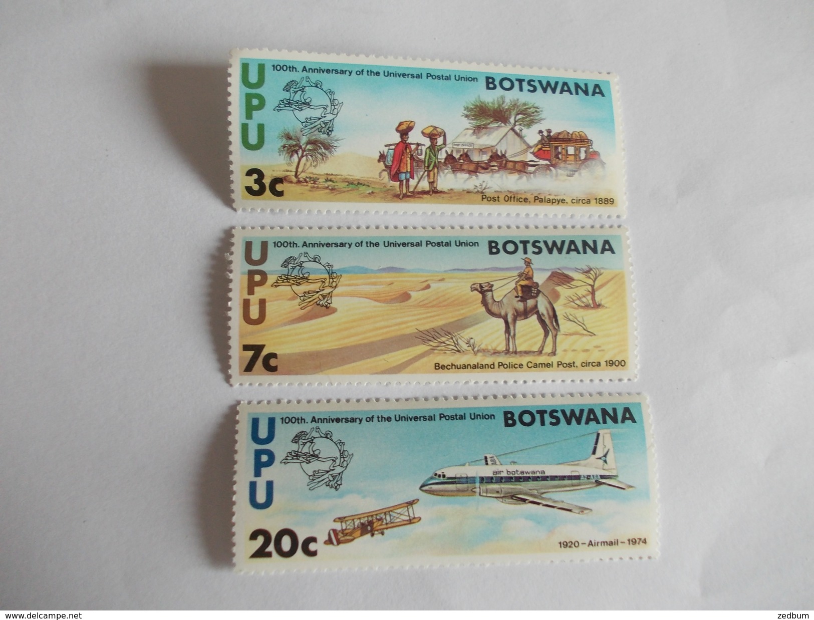 TIMBRE Botswana Valeur 2.20 &euro; - Botswana (1966-...)