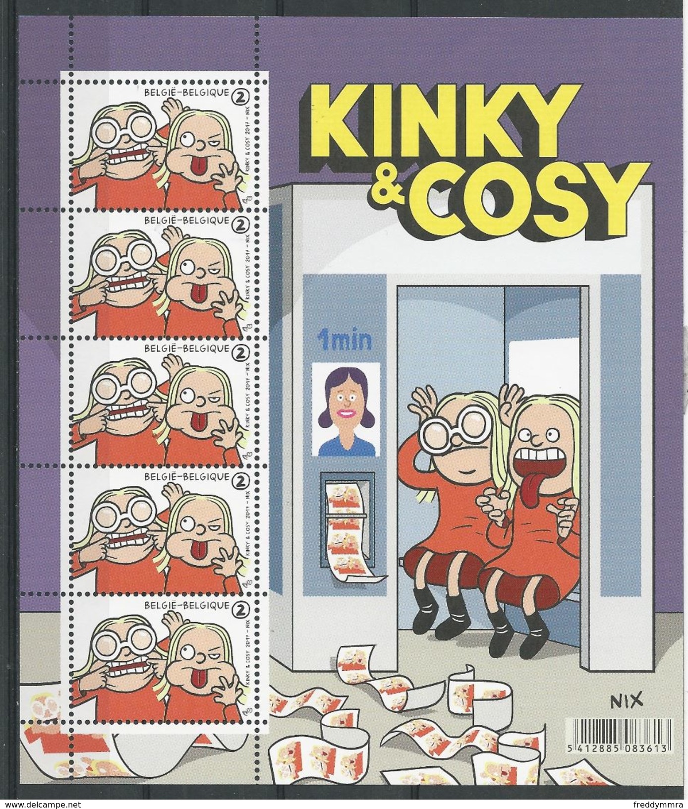 Belgique: Nouveauté 2017 ** Kinky & Cosy (BD) - 1961-2001