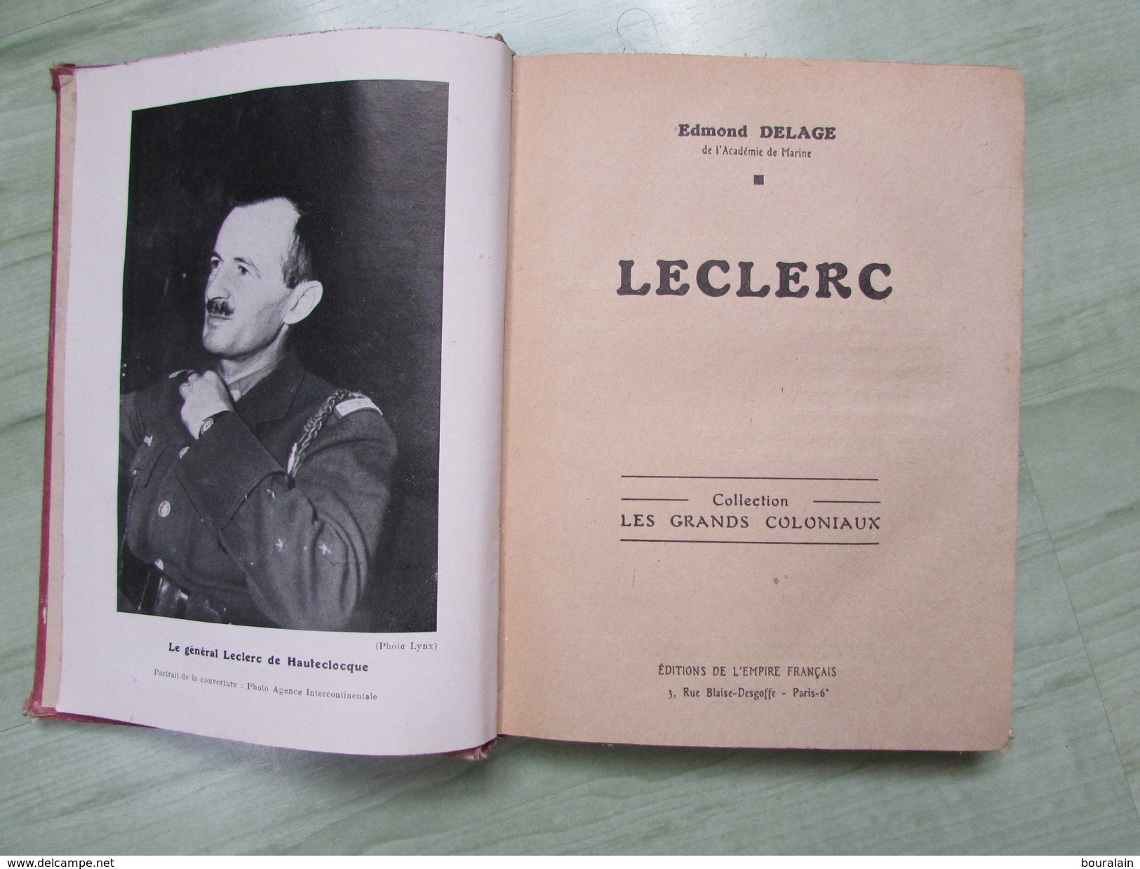 Leclerc Par Edmond Delage 1948 - Guerre 1939-45