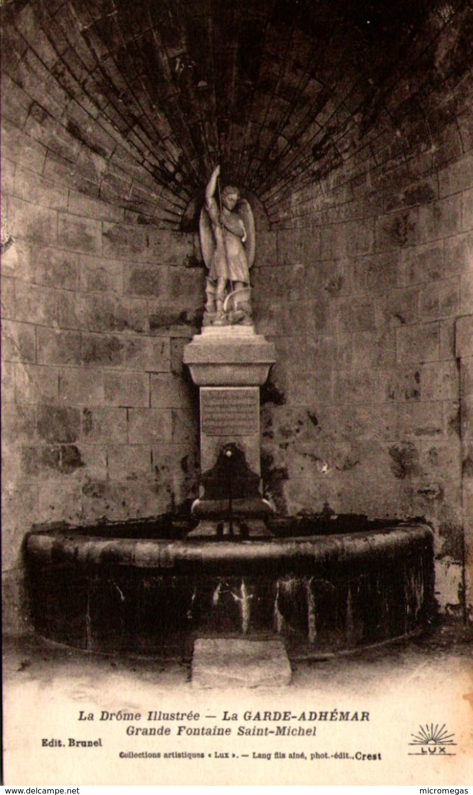 LA GARDE-ADHEMAR (26) - Grande Fontaine Saint-Michel - Autres & Non Classés