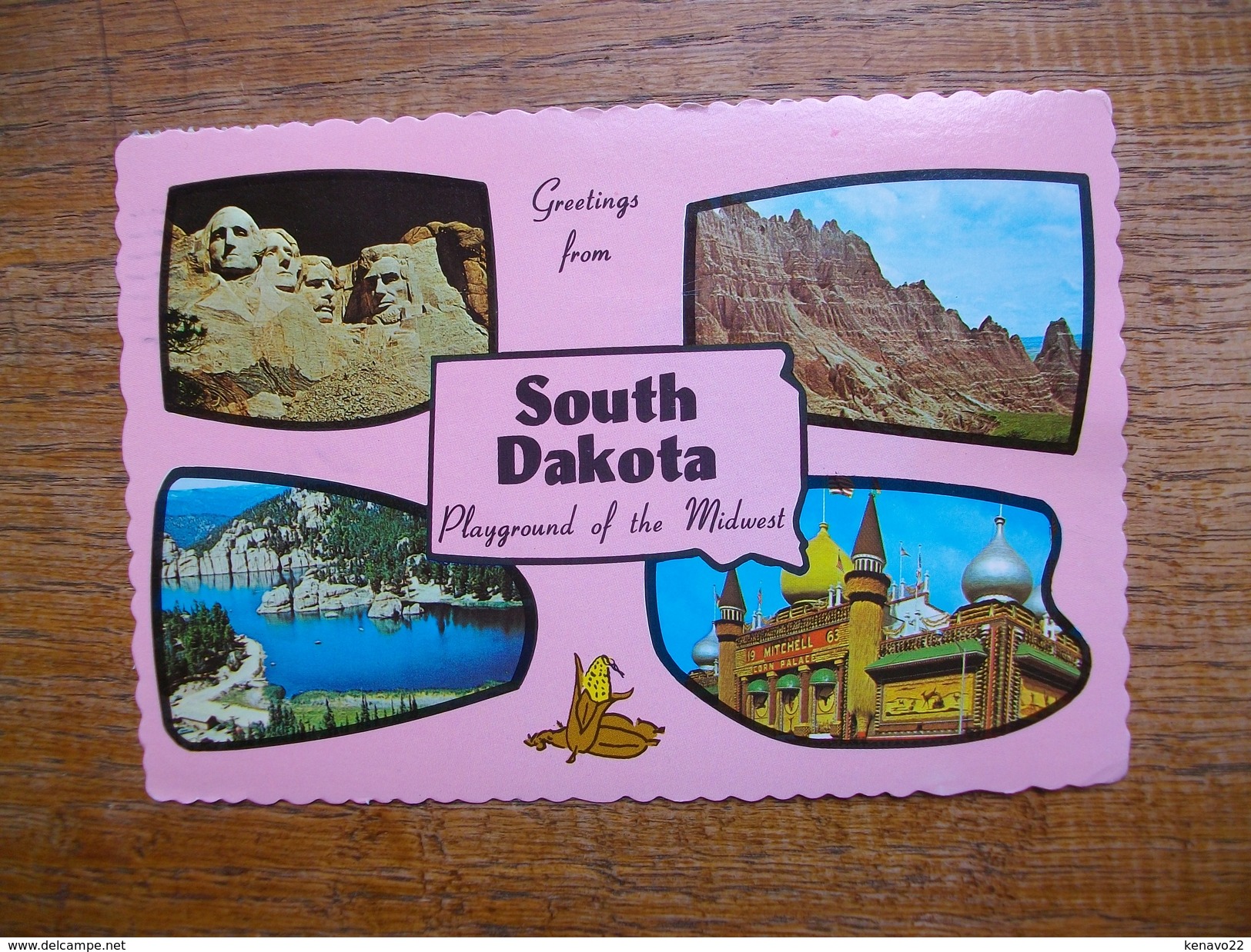 South Dakota , Greetings From South Dakota , Playground Of The Midwest - Autres & Non Classés