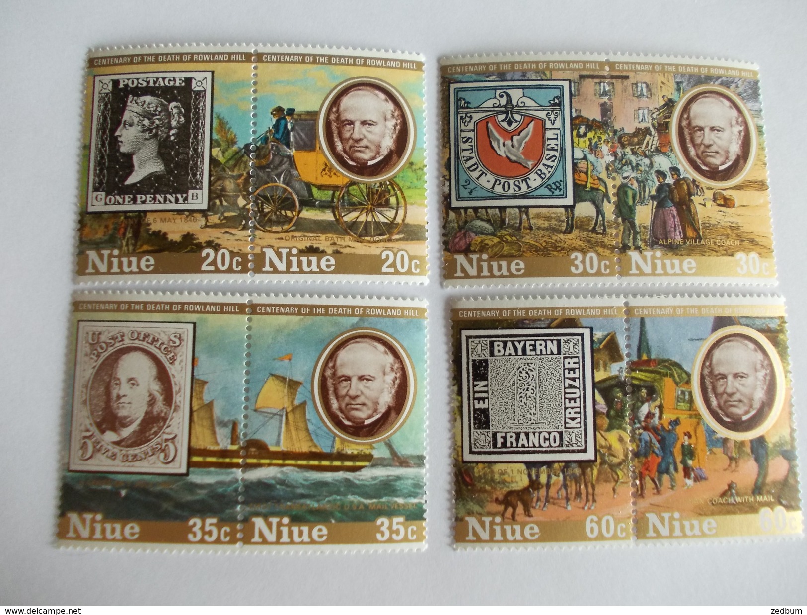 TIMBRE Niue Valeur 6.80 &euro; - Niue