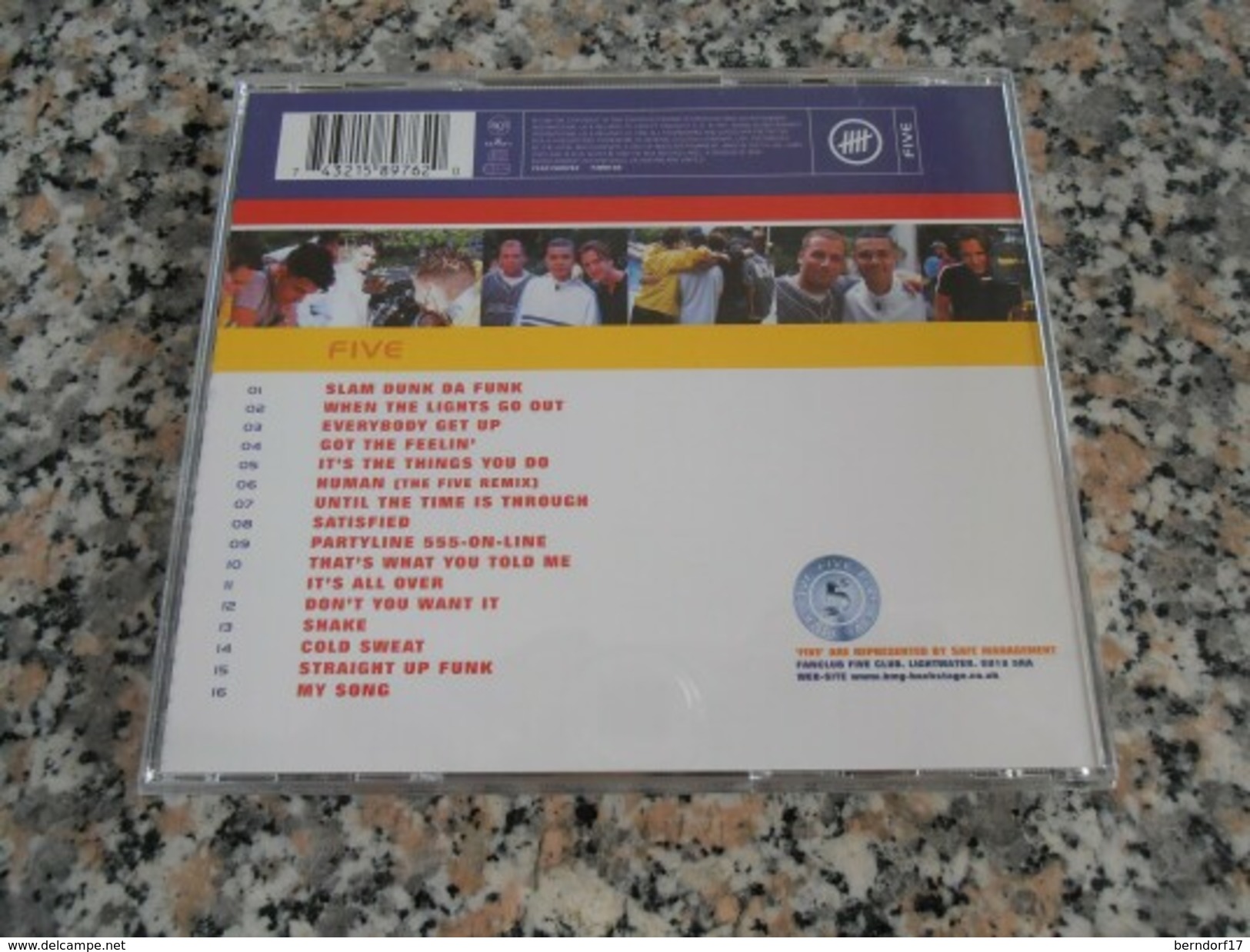 Five 5 - CD 1998 - Rock