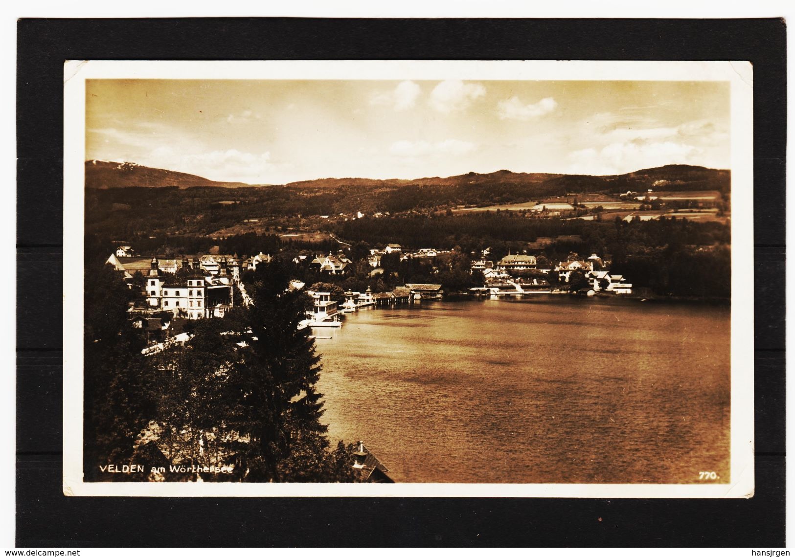 PRW242 POSTKARTE JAHR 1930 VELDEN Am WÖRTHERSEE  GEBRUCHT  SIEHE ABBILDUNG - Velden