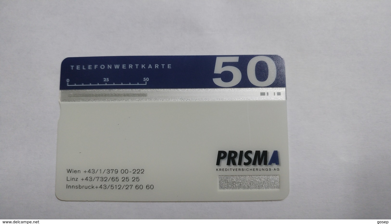Austria-(f258)-prisma-(712l)-tirage-1.260-used Card+1 Card Prepiad Free - Oesterreich
