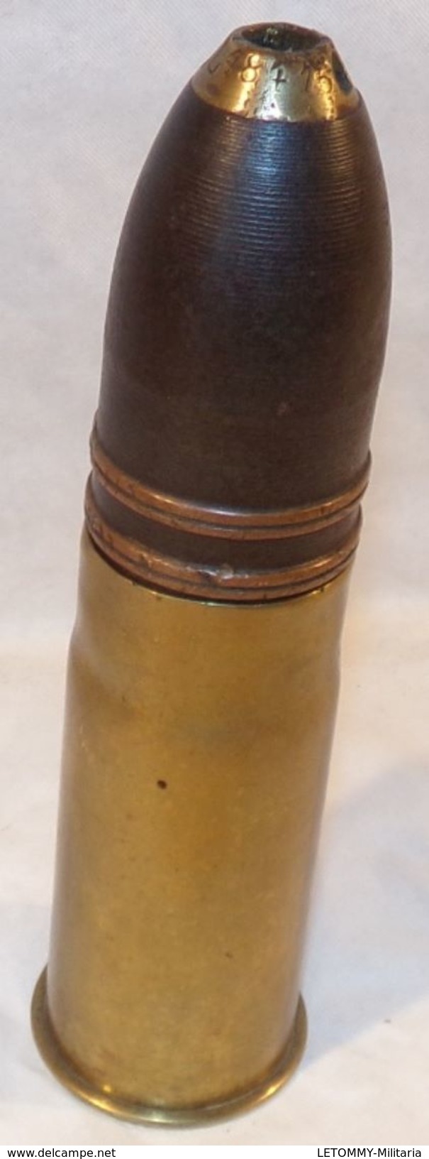 Obus De 37mm Avec Douille Français WW1 - 1914-18