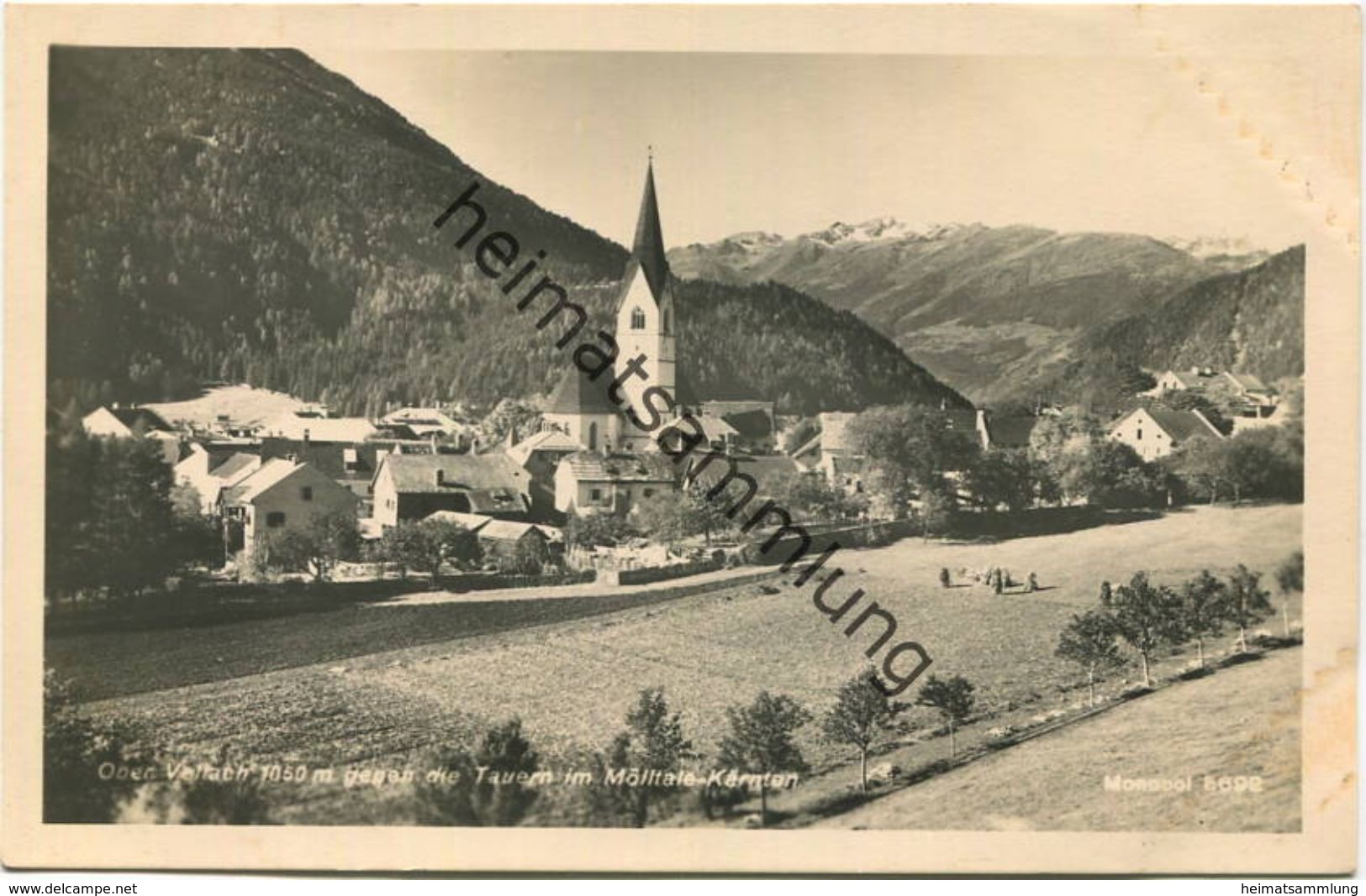 Obervellach - Foto-AK 30er Jahre - Verlag A. G. Schöllhorn Innsbruck - Obervellach