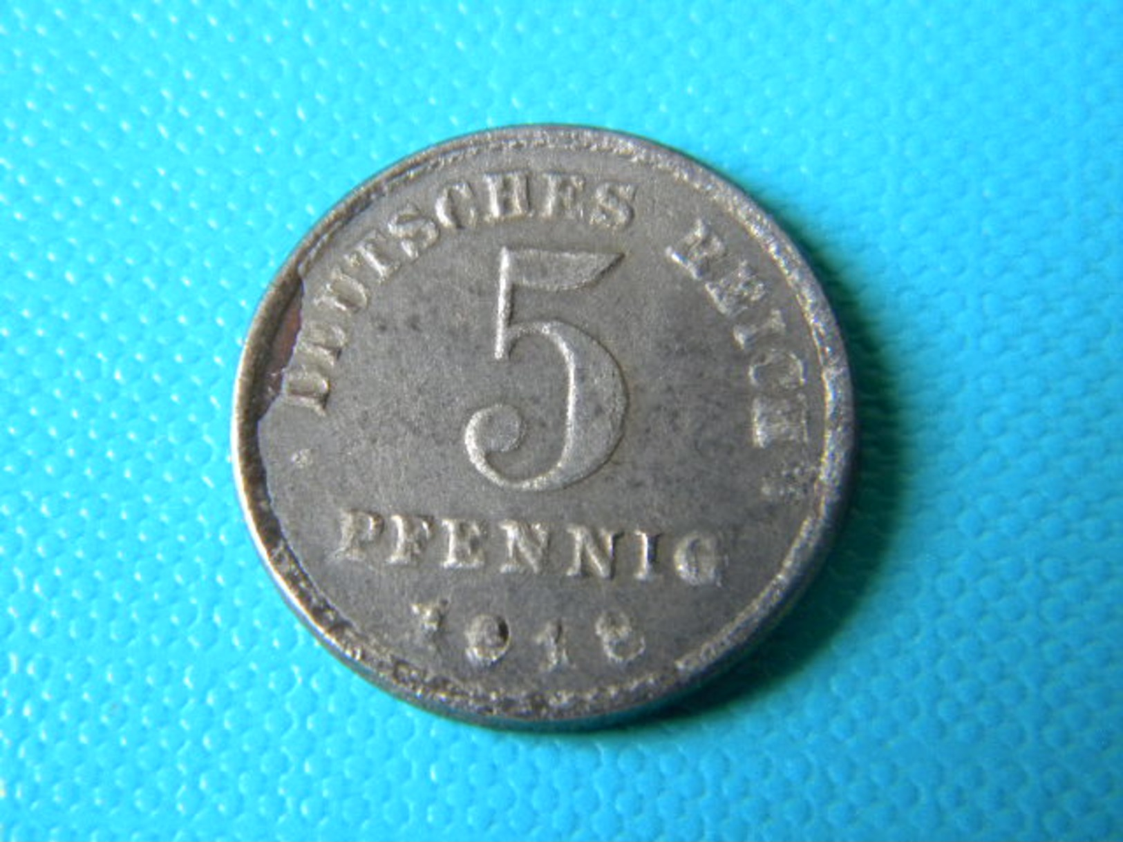 ALLEMAGNE - 5 PFENNIG 1918.G. - 5 Pfennig