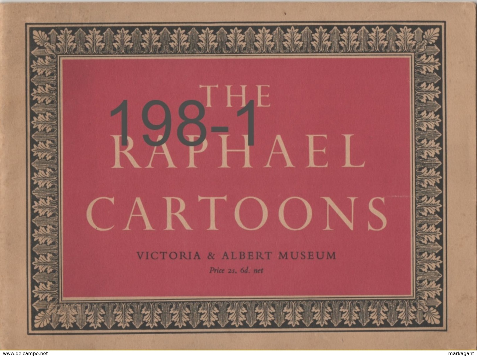 THE RAPHAEL CARTOONS / VICTORIA ALBERT MUSEUM (1958) - Christianity, Bibles